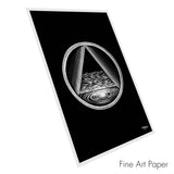 16"x24" - #3 - Trinity-O-Pyramid