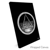 16"x24" - #3 Water - Trinity-O-Pyramid