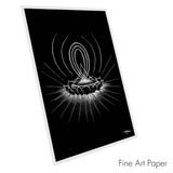 16"x24" - #8 - Spinning Lotus