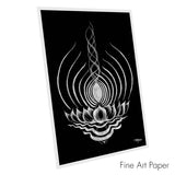 16"x24" Lotus of Divine