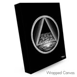 8"x10" - #3 - Trinity-O-Pyramid