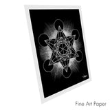 8"x10" Metatron's Cube