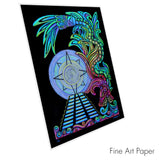 36"x48" - Quetzalcoatl - (Limited Edition)