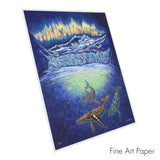 27"x36" - Whales - (Limited Edition)