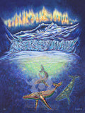27"x36" - Whales - (Limited Edition)